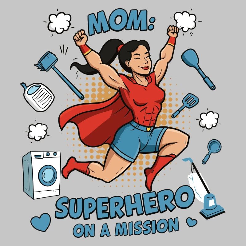 Mutter, Superheldin auf einer Mission !
