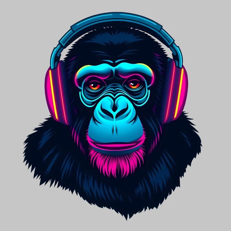 Monkey as DJ