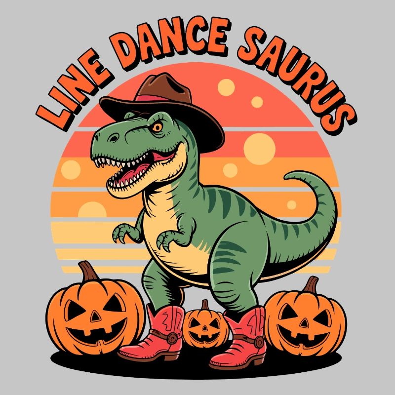 LineDance Saurus Halloween