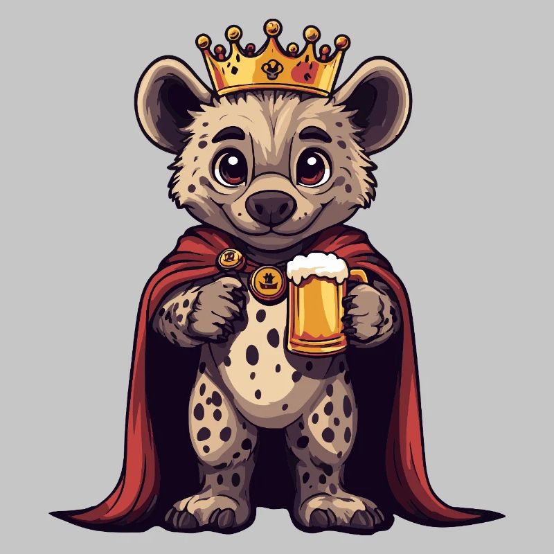 Hyäne Bier König