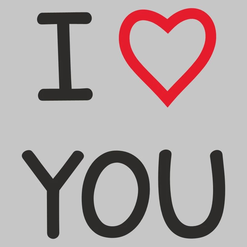 I ❤️ You – Doux Love Text Design