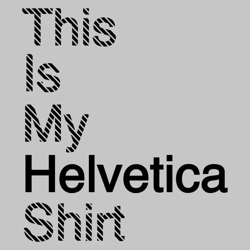 Typografie Shirt Grafikdesign Geschenkindee
