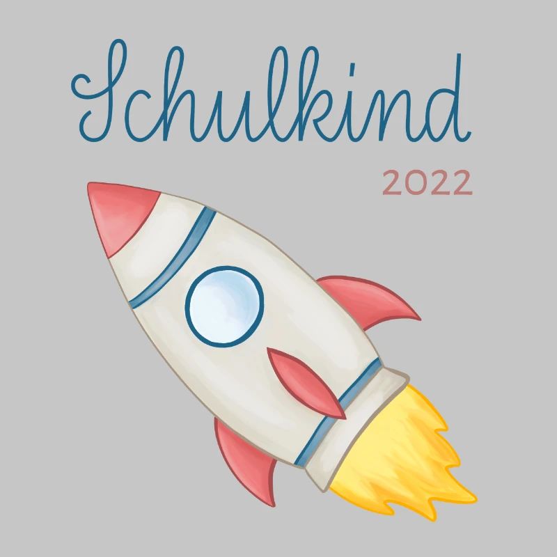 Schulkind 2022 Rakete