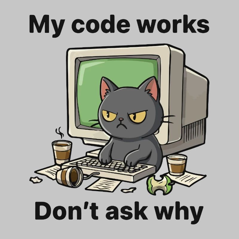 My code works Don't ask why