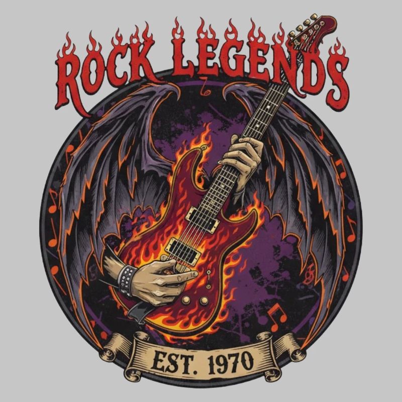 Rock Legenden FeuerGitarre