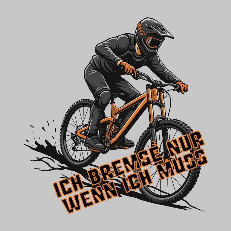 Cadeau de design de VTT pour descente