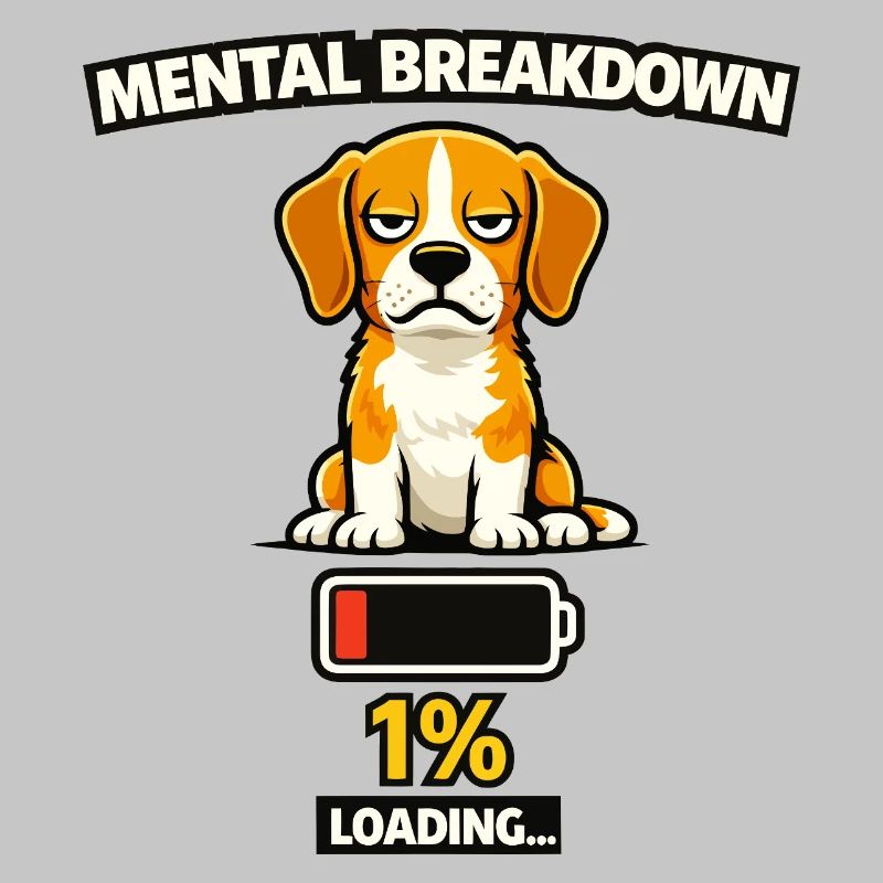 Mental Breakdown Beagle Loading