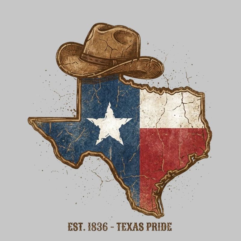 Texas Pride mit Cowboy-Hut