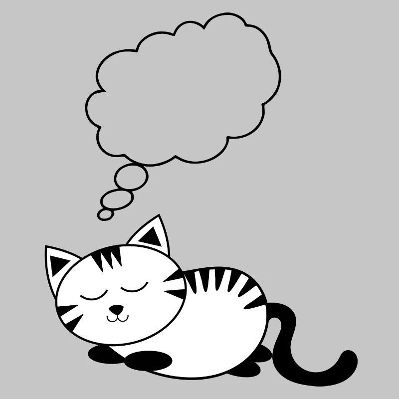 Katze KätzchenTier Comic personalisierbar Geschenk