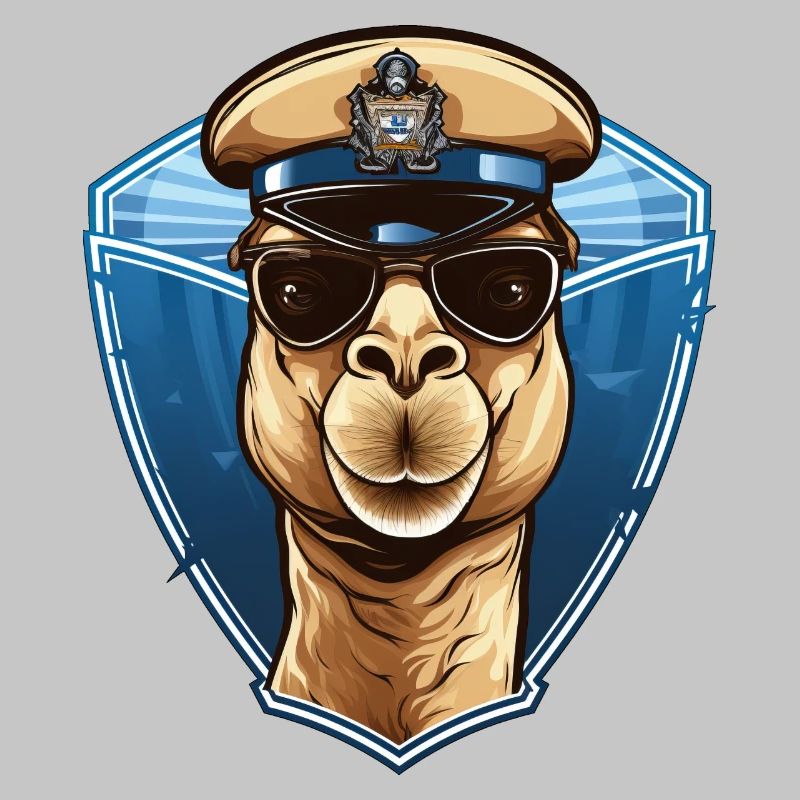 Kamel Polizist
