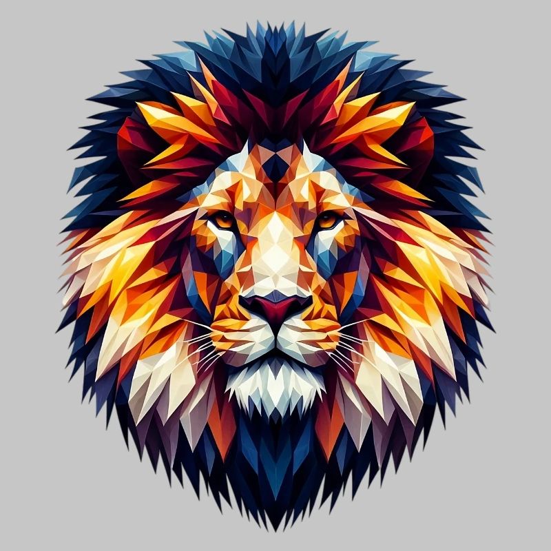 Polygonaler Löwe