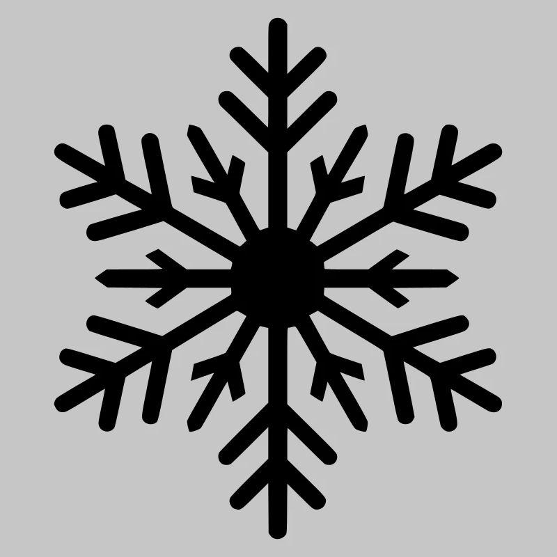 Flocon de neige, cristal de glace, couleur variable