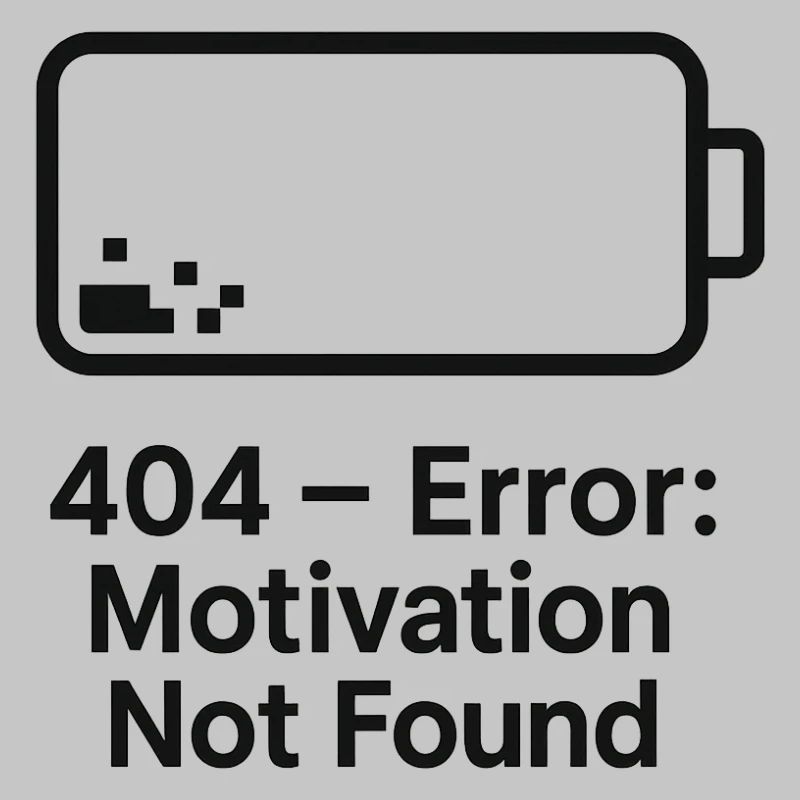 Error 404 Motivation not found