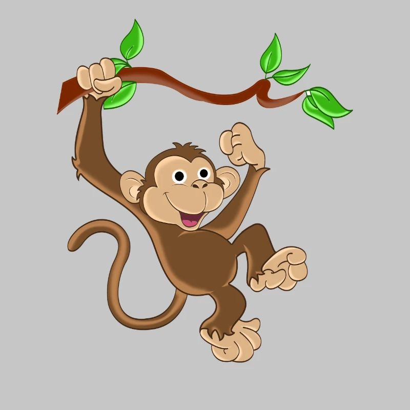 Lustiger Affe
