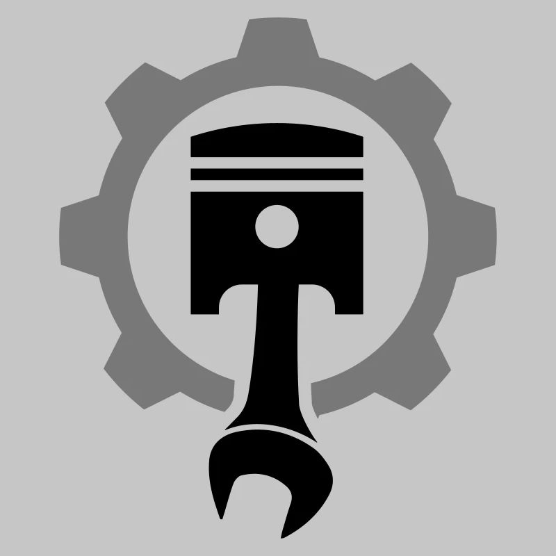 Engine, piston, gear