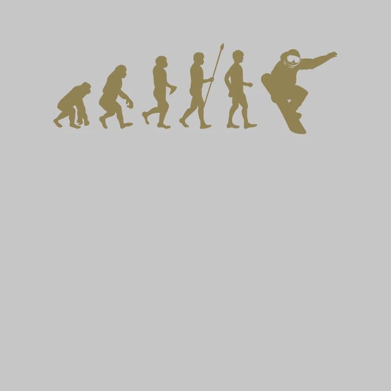 Snowboarder Evolution Idée cadeau