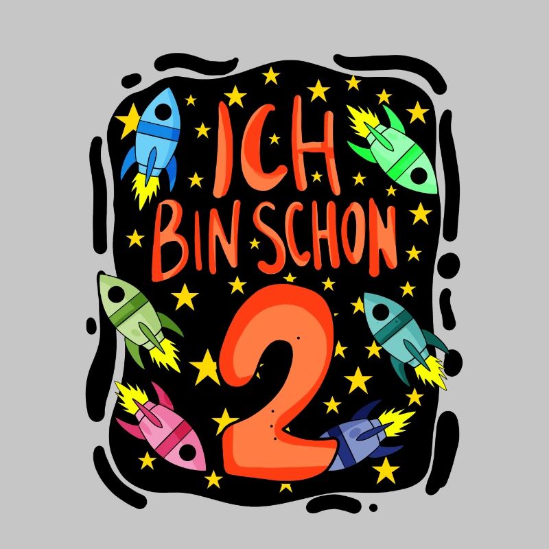 2 Jahre alt Junge - 2 Geburtstag - Ich bin 2