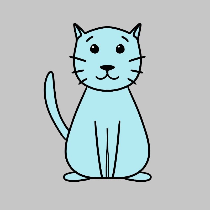 chat mignon simple
