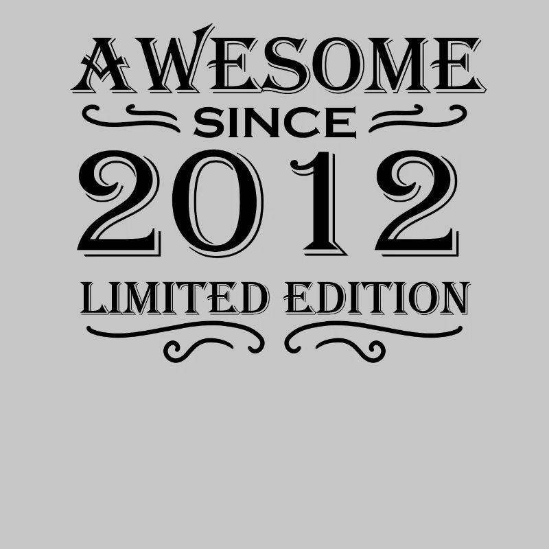 2012 - Né 2012 - Année de naissance 2012