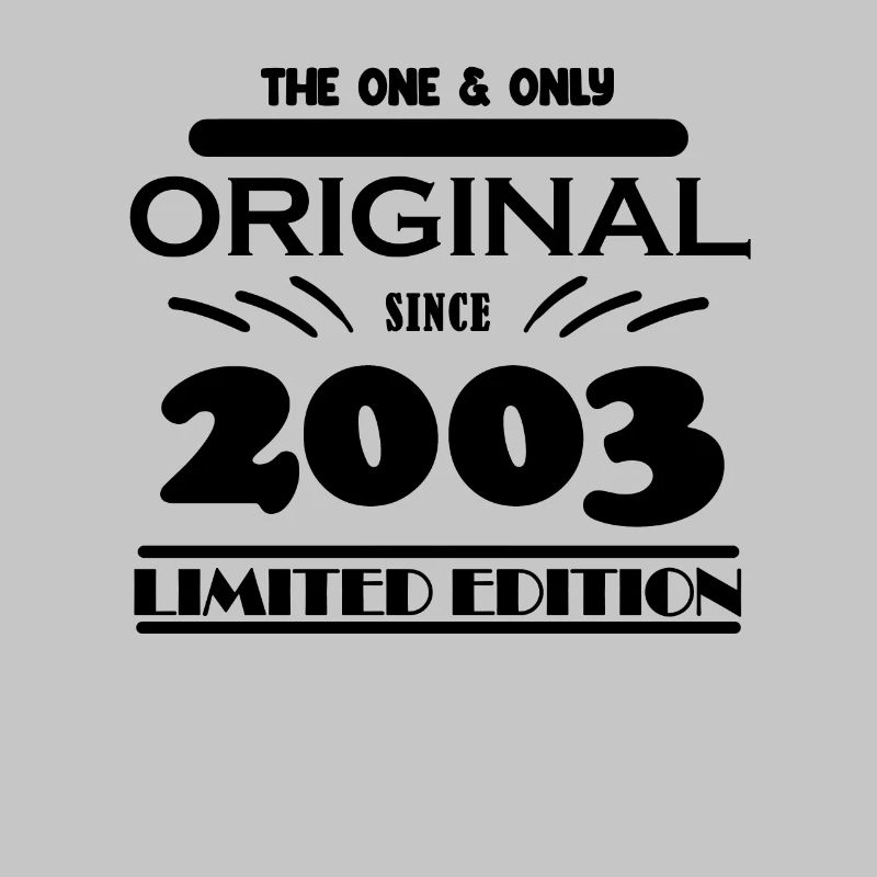 2003 - Année de construction 2003 - Né en 2003