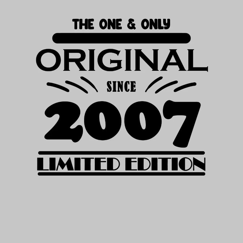 2007 - Année de construction 2007 - Millésime 2007
