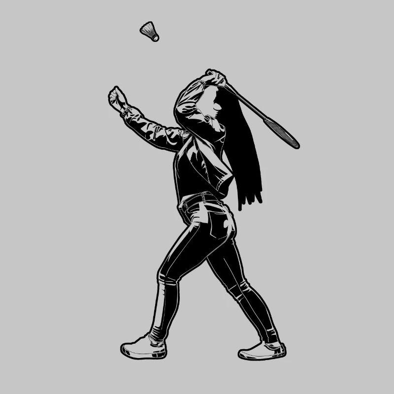 Badminton Mädel