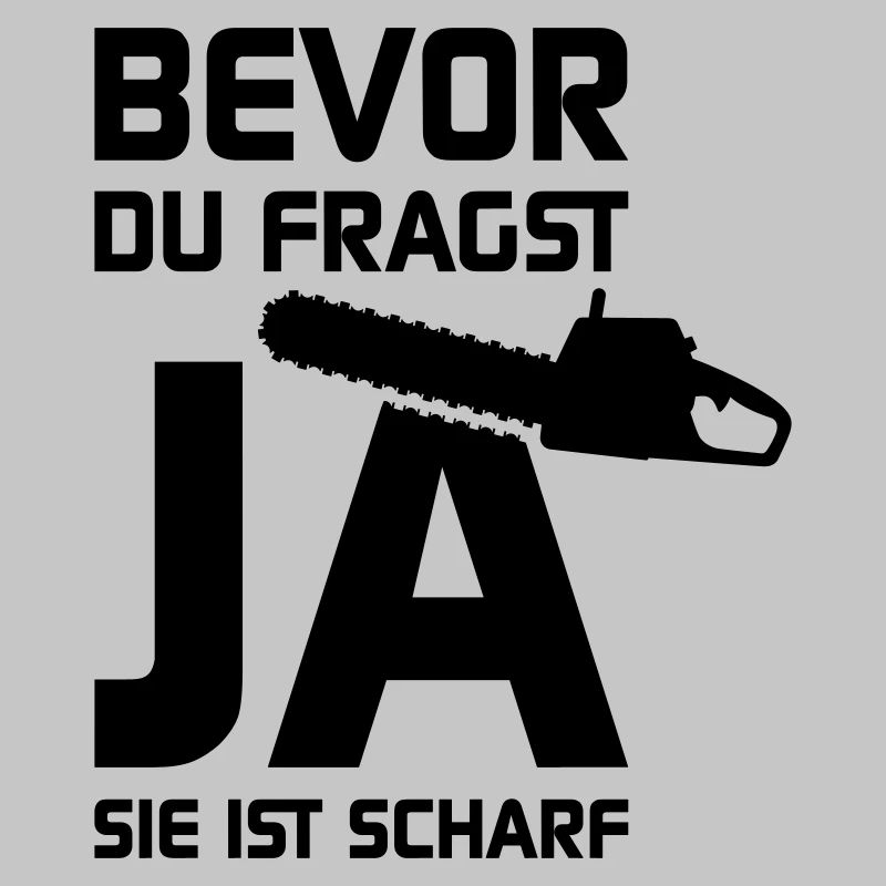 Sie ist scharf