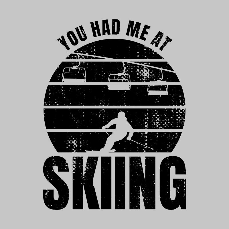Lustiger Skispruch