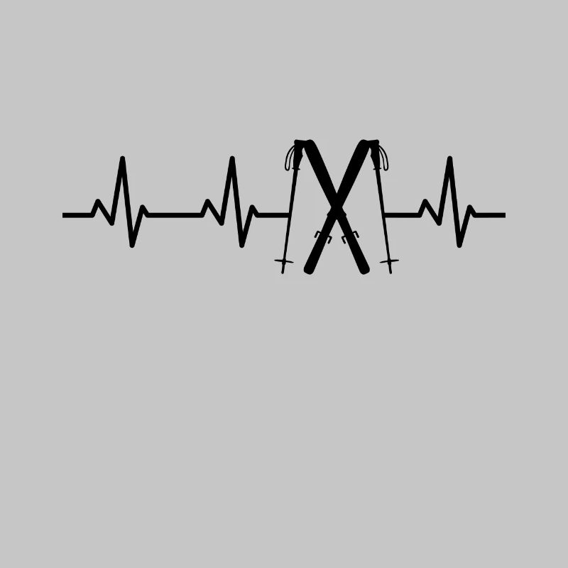 Skiing Pulse Rate ECG