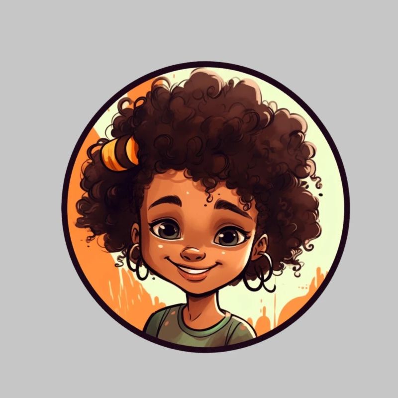 Lebendige Comic-Charakter Illustration