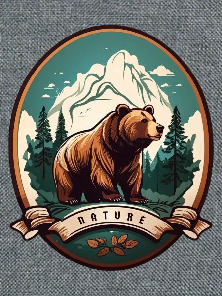 Waldbewohner Braunbär
