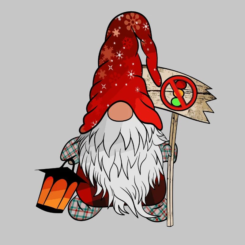 Anti Traffic Light Imp Christmas Dwarf
