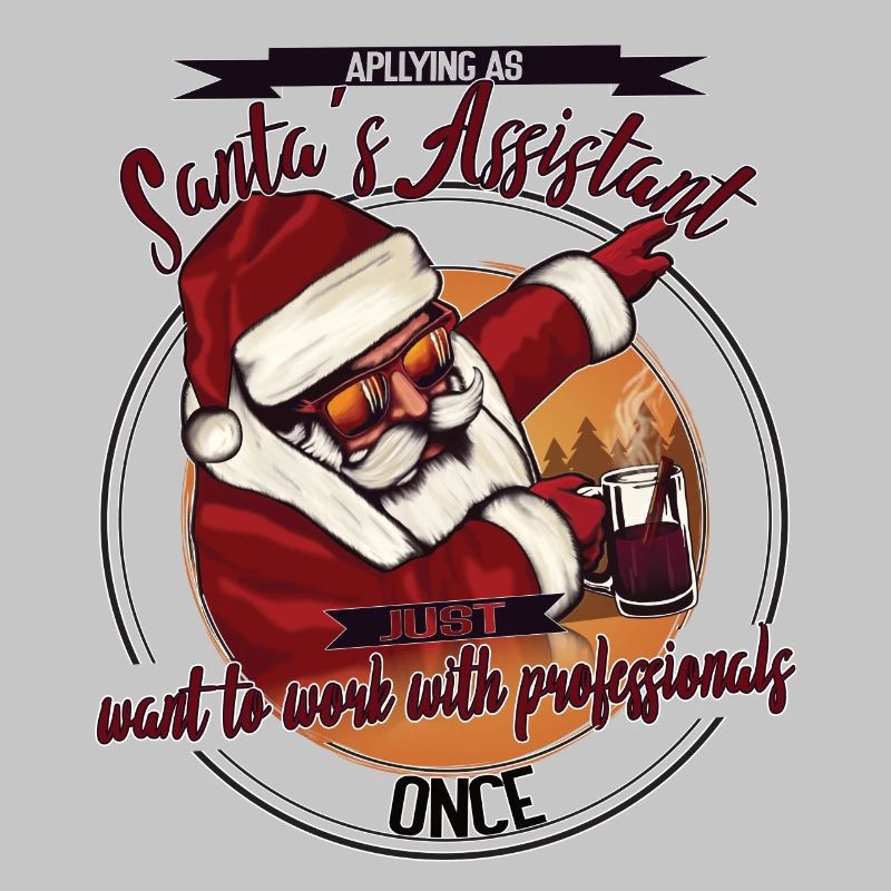 Santa’s Assistant – Lustiges Weihnachtsdesign