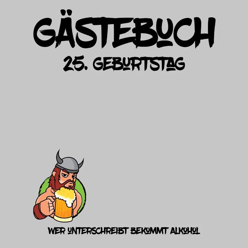 25. Geburtstag | Gästebuch Design