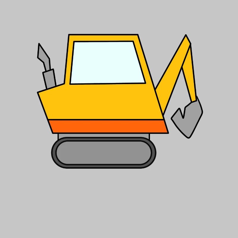Excavator Construction Site Excavator Driver