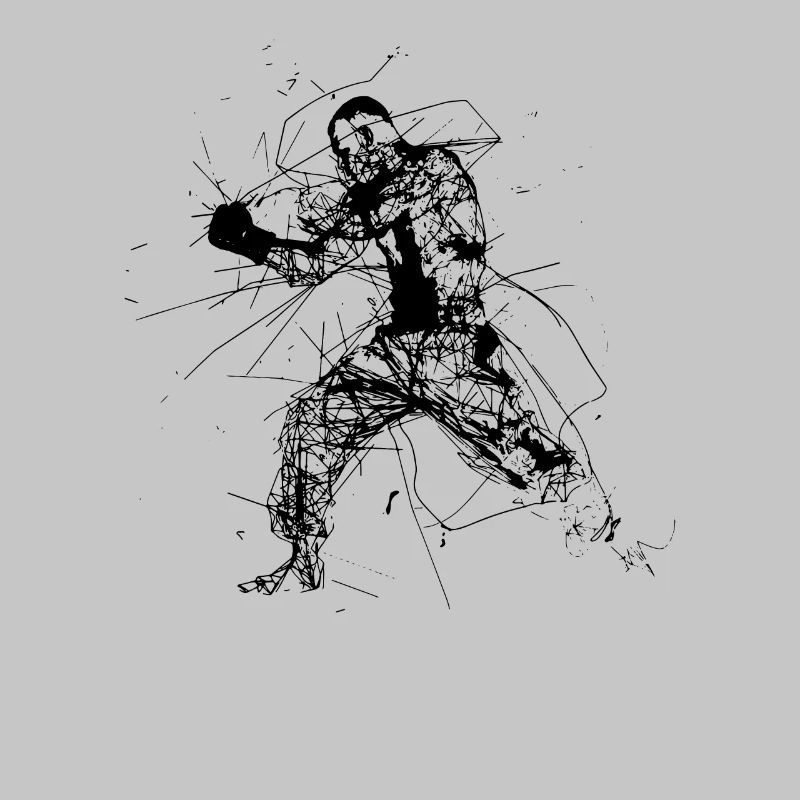 Kickboxer Sketch