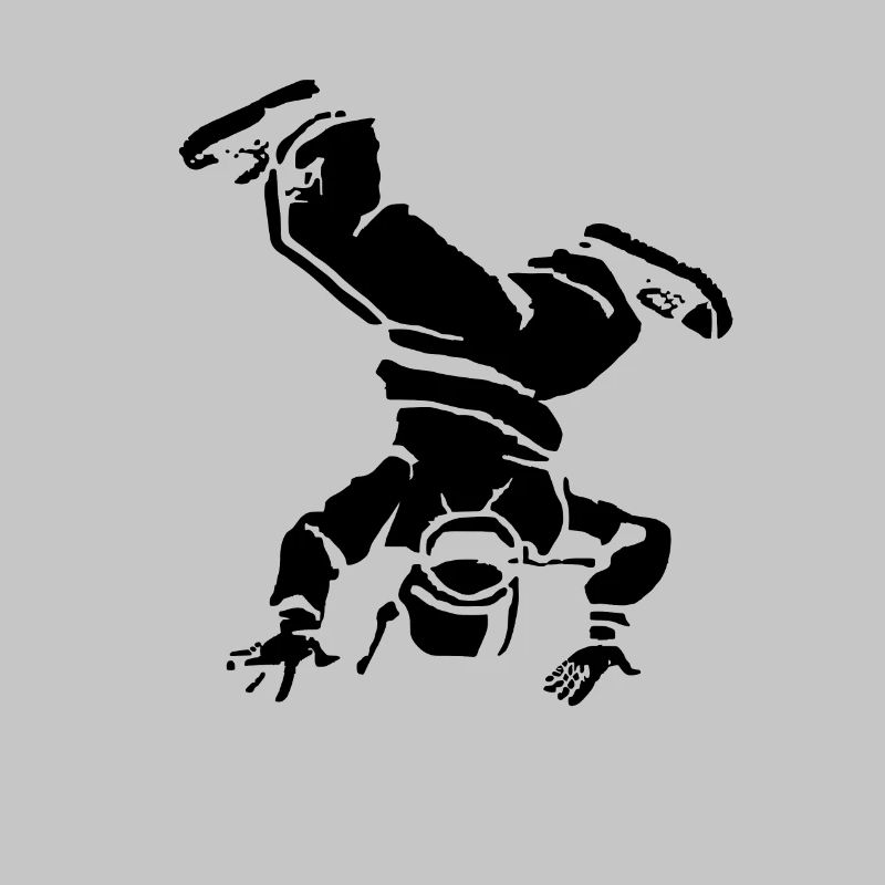 Breakdancer Zeichnung