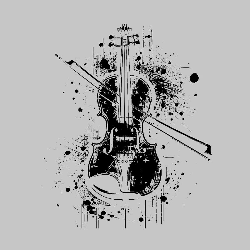 Dessin de violon