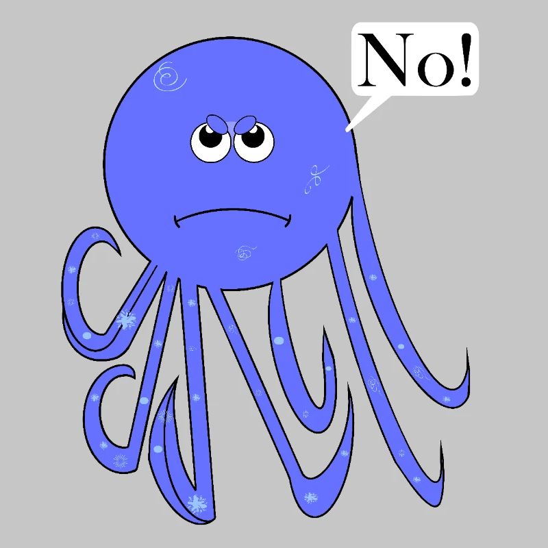 Statement No Squid, No Fun Comic, No