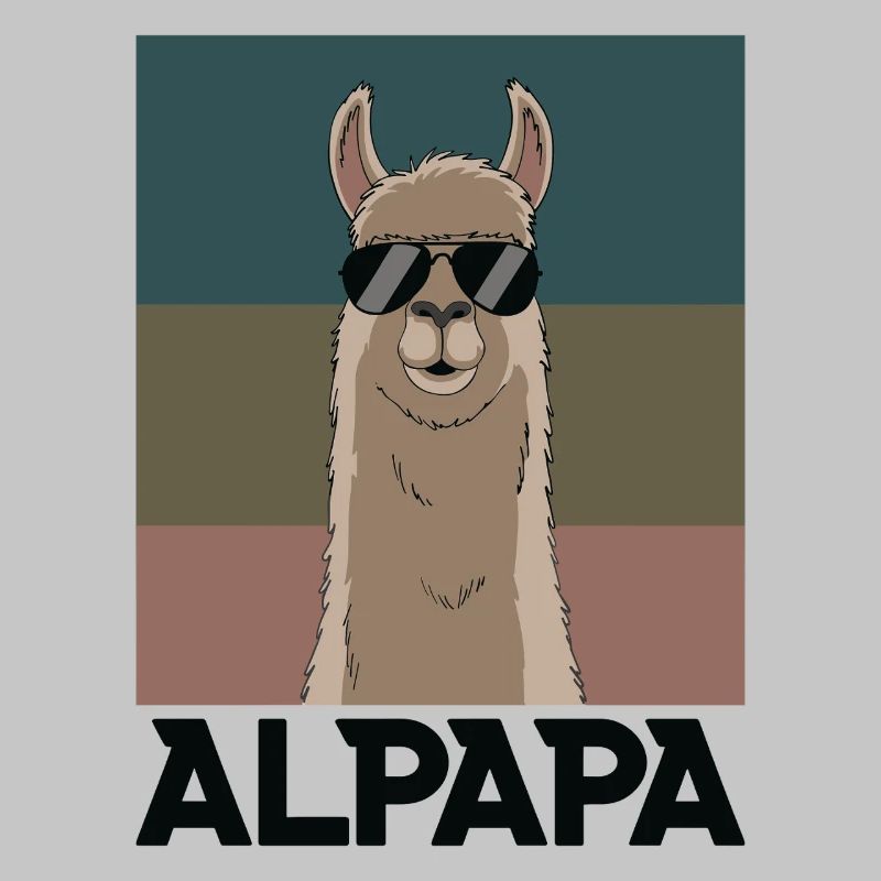 Dad Alpaca Dad Funny Llama Father's Day Gift
