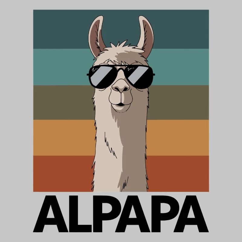 Dad Alpaca Dad Funny Llama Father's Day Gift