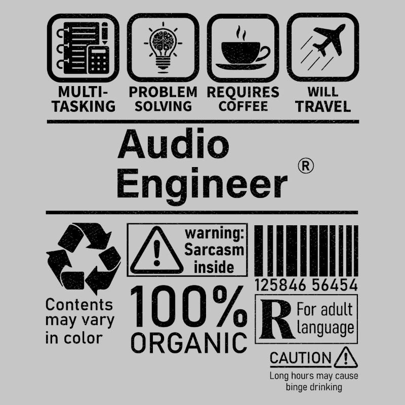 Audio Engineer multi tasking problem solving