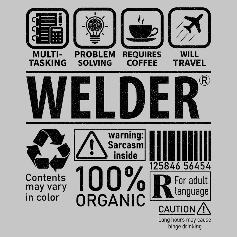 Welder multi tasking problem solving requires
