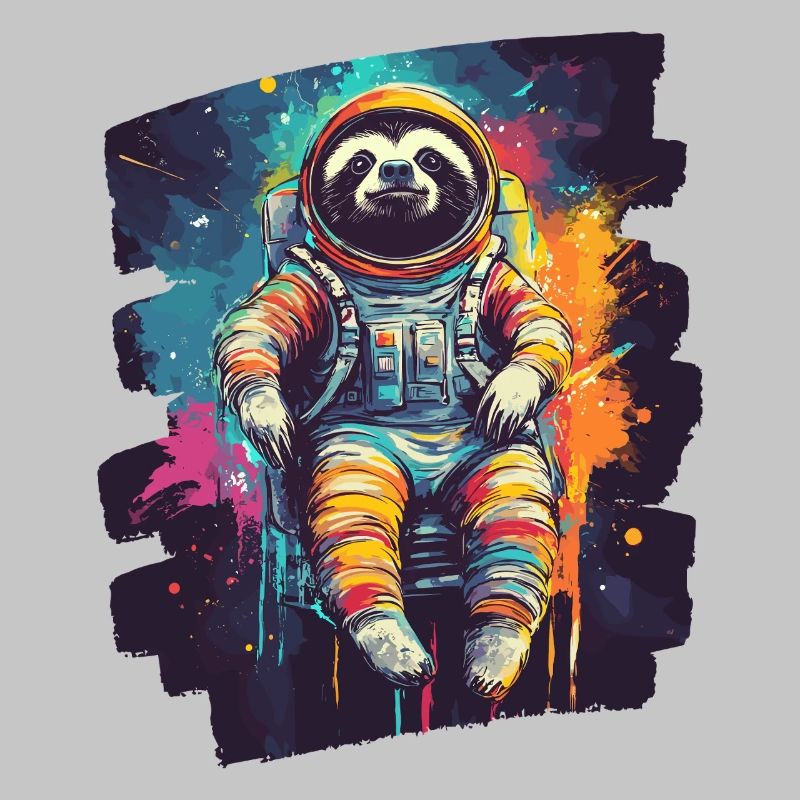 Faultier Astronaut