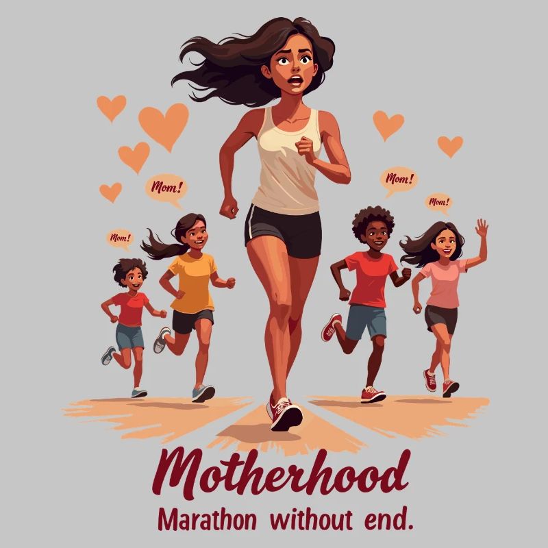 Muttersein: Marathon ohne Ende.