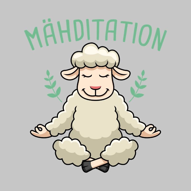 Sheep Meditation Sheep Wool Sheep Mowditation