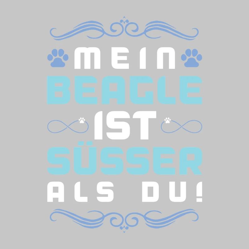 beagle hund spruch