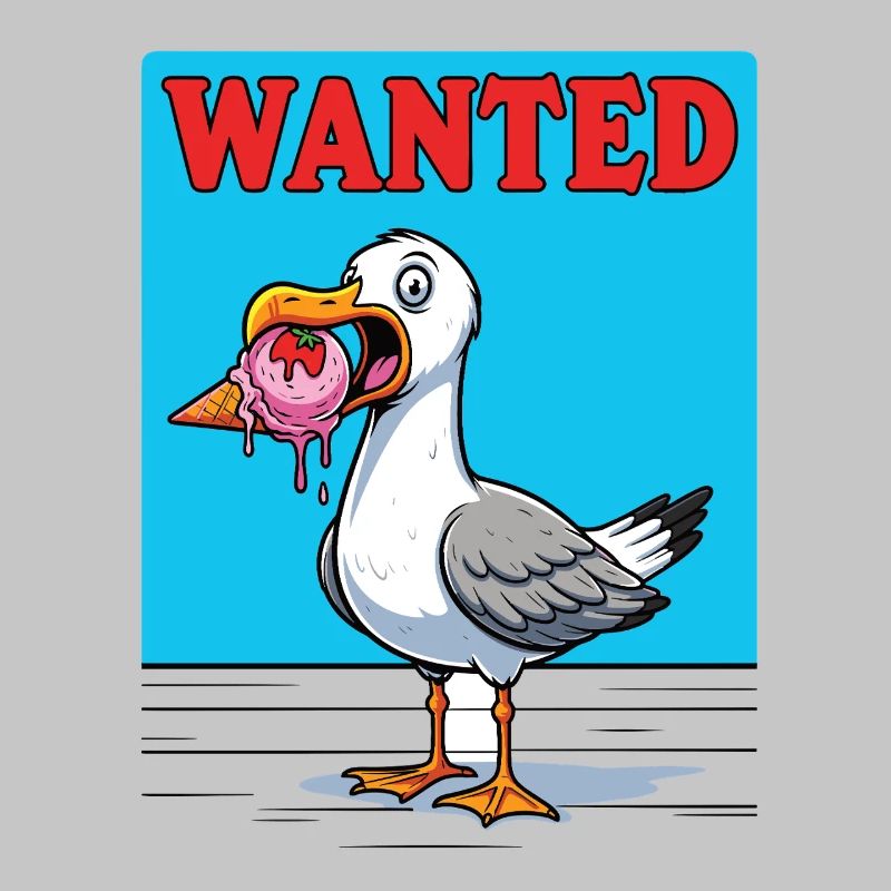 Gesucht Möwe Eiscreme Abenteuer