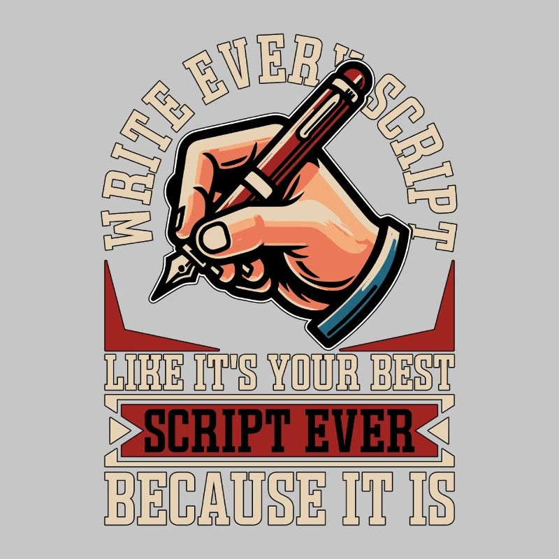 Scénariste Écrivez chaque scénario comme un script