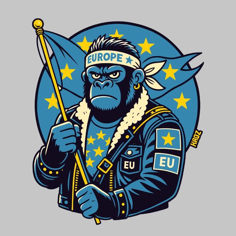 EU Gorilla Biker Stil